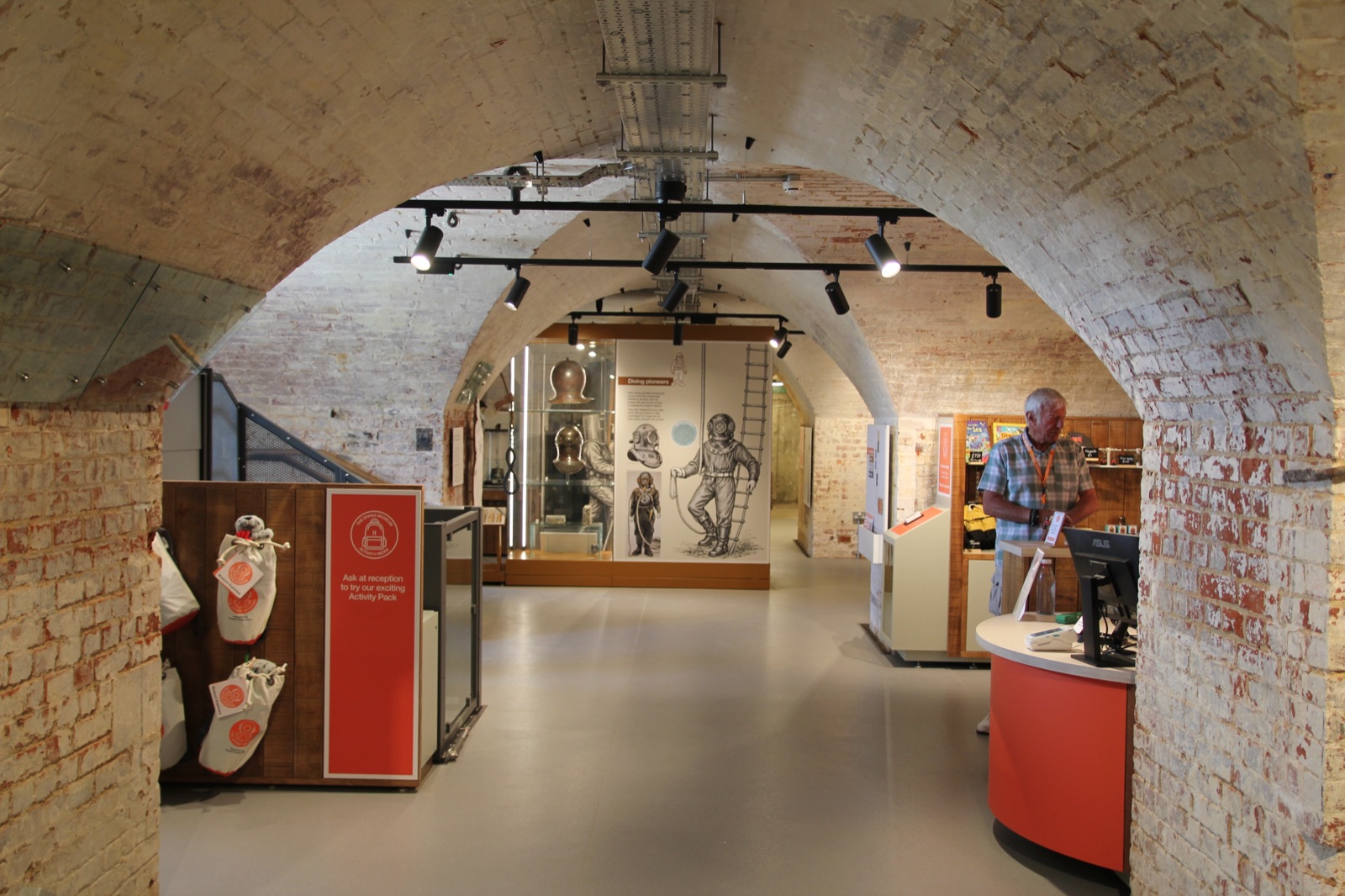 Inside The Diving Museum, Gosport
