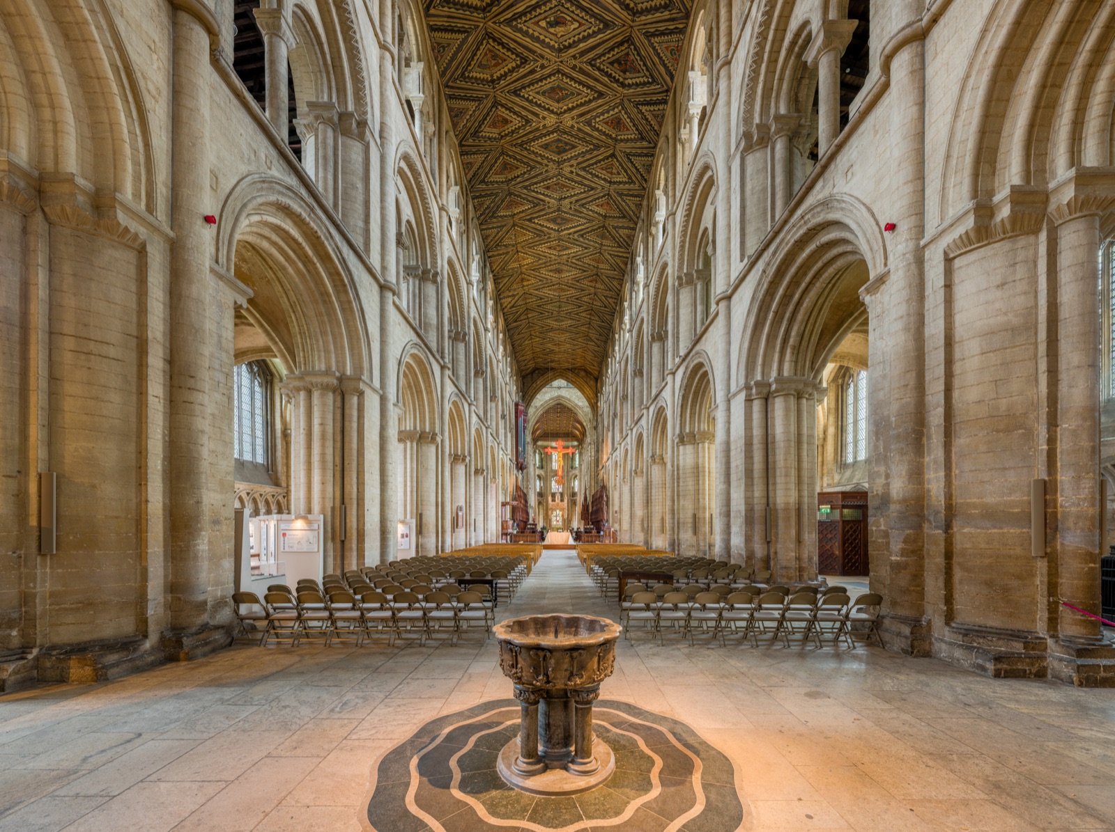 Peterborough Cathedral nave