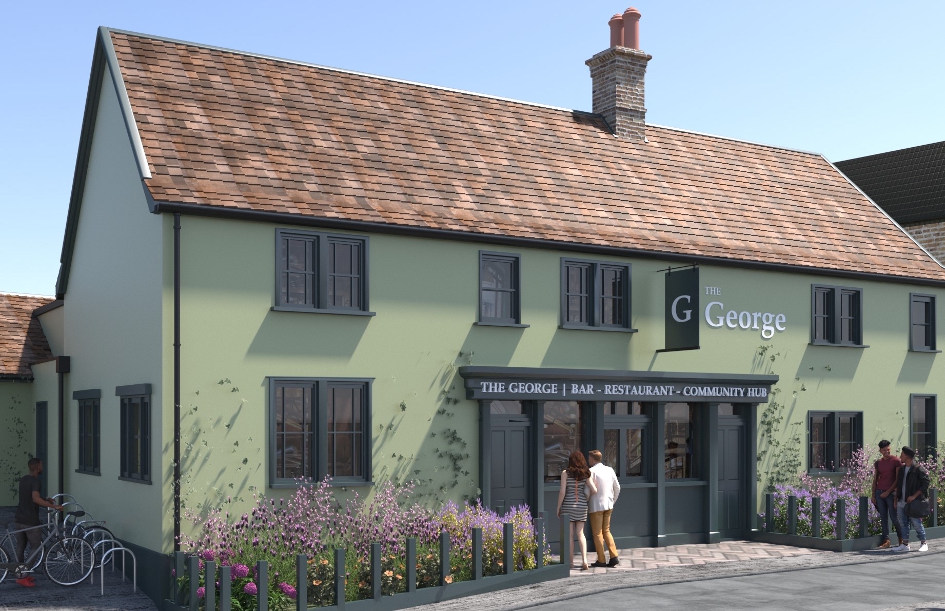 The George Pub, Wickham Market